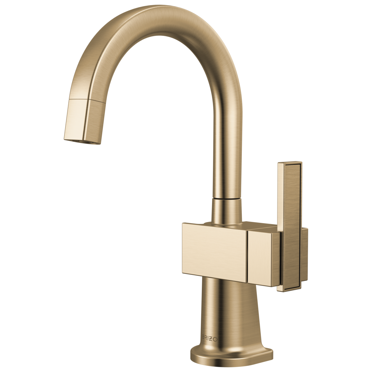BRIZO Frank Lloyd Wright Beverage Faucet with Arc Spout — Luxe Gold