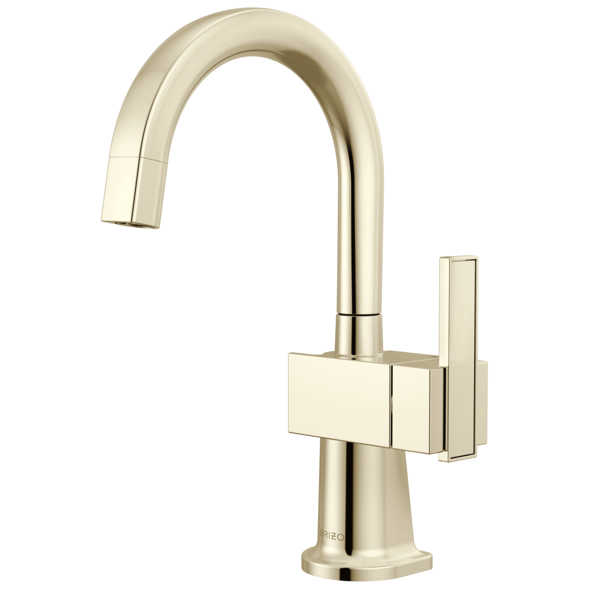 BRIZO Frank Lloyd Wright Beverage Faucet with Arc Spout — Polished Nickel