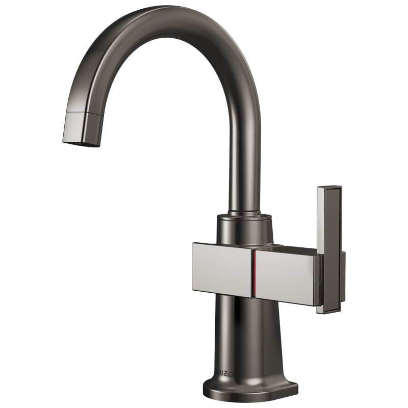BRIZO Frank Lloyd Wright Instant Hot Faucet with Arc Spout — Brilliance Black Onyx