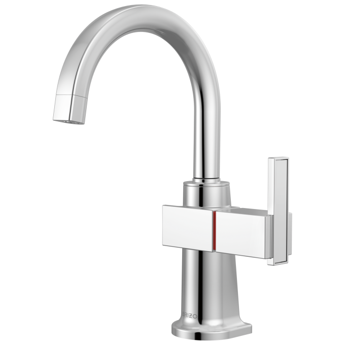 BRIZO Frank Lloyd Wright Instant Hot Faucet with Arc Spout — Chrome