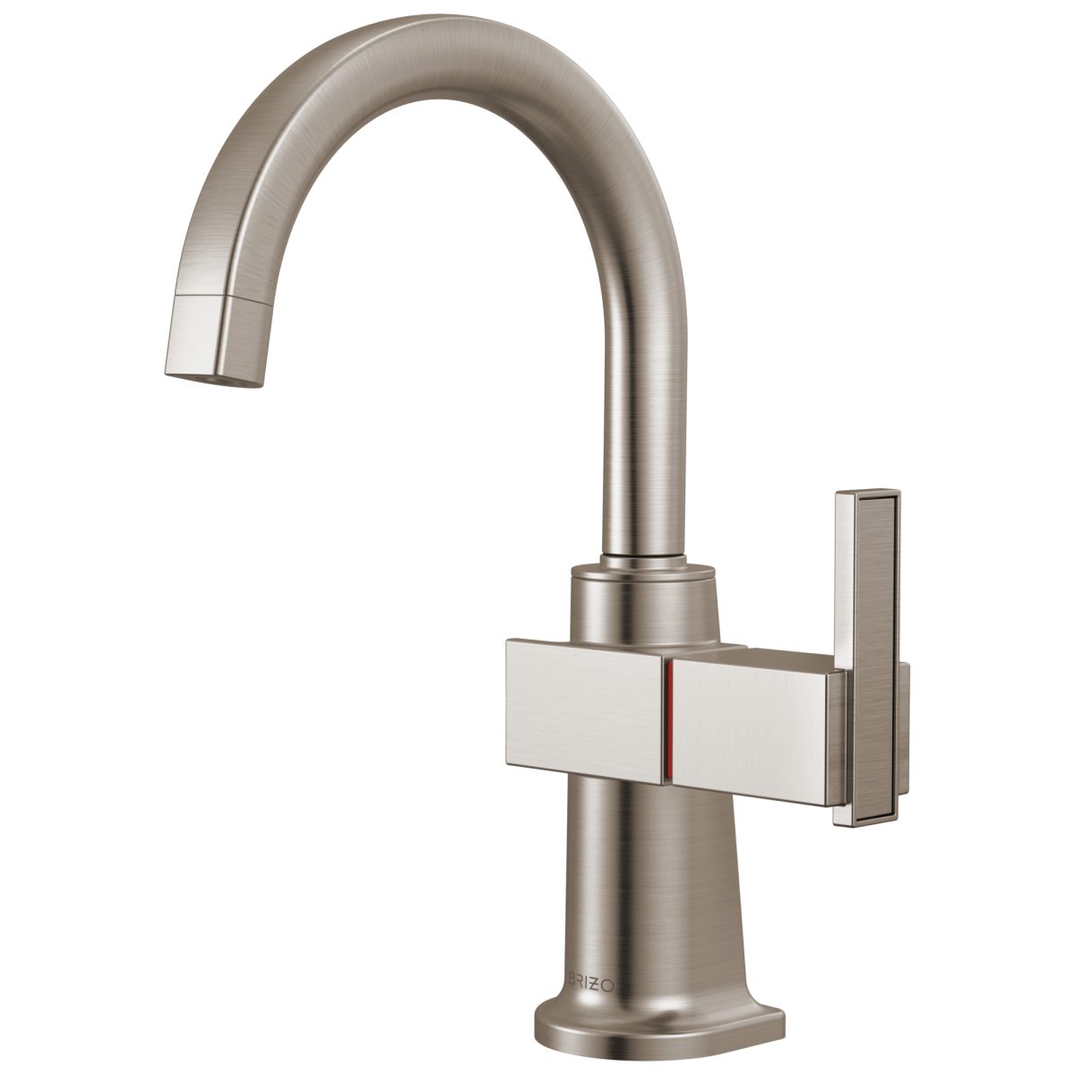 BRIZO Frank Lloyd Wright Instant Hot Faucet with Arc Spout — Stainless