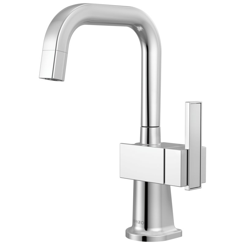 BRIZO Frank Lloyd Wright Beverage Faucet with Square Spout — Chrome