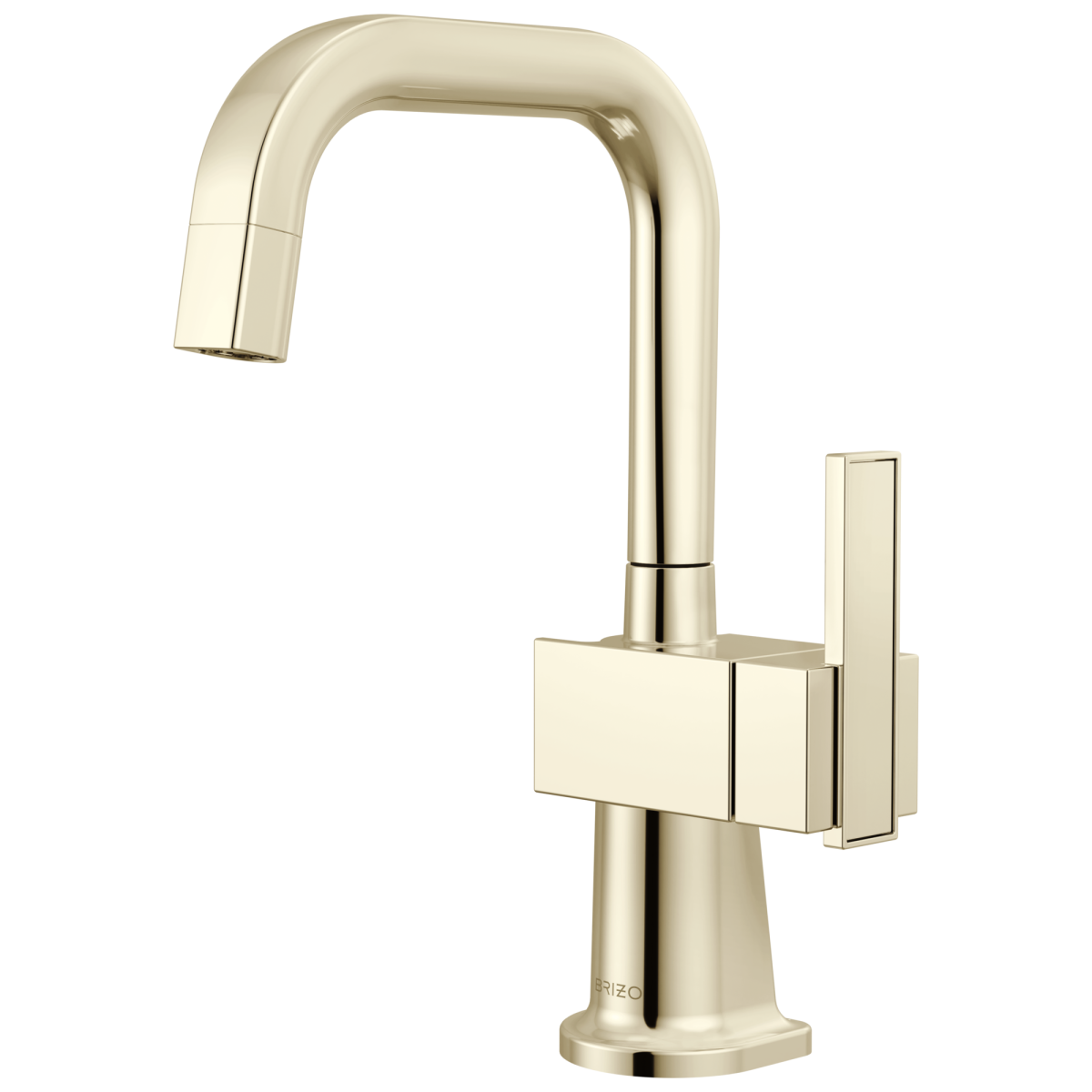 BRIZO Frank Lloyd Wright Beverage Faucet with Square Spout — Polished Nickel