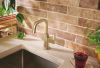 BRIZO Frank Lloyd Wright Instant Hot Faucet with Square Spout — Luxe Gold