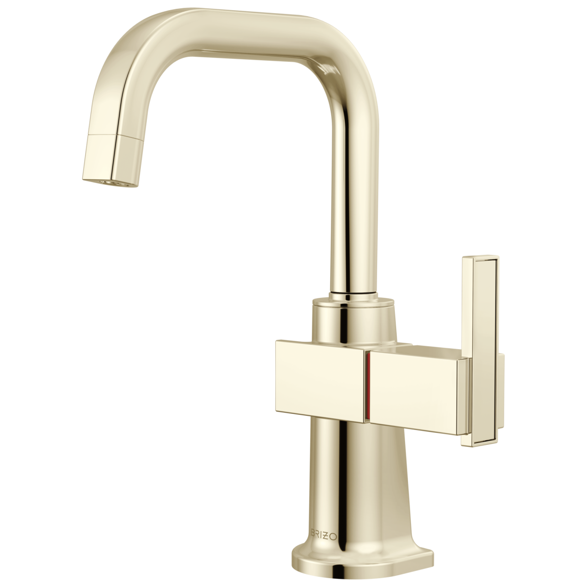 BRIZO Frank Lloyd Wright Instant Hot Faucet with Square Spout — Polished Nickel