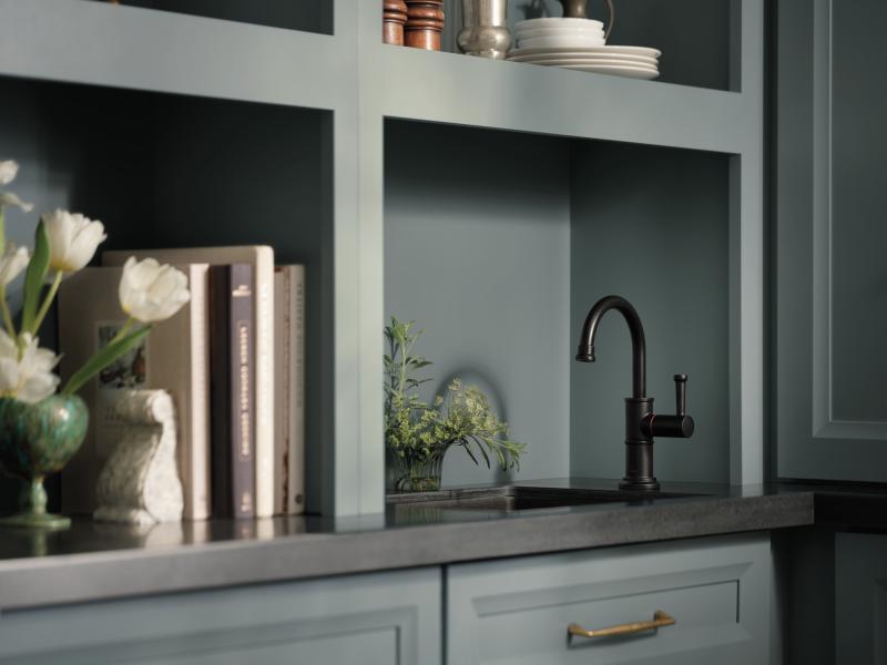 BRIZO Artesso Instant Hot Faucet — Matte Black