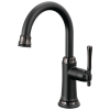 BRIZO Tulham Beverage Faucet — Matte Black / Brilliance Black Onyx