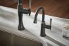 BRIZO Tulham Beverage Faucet — Matte Black / Brilliance Black Onyx