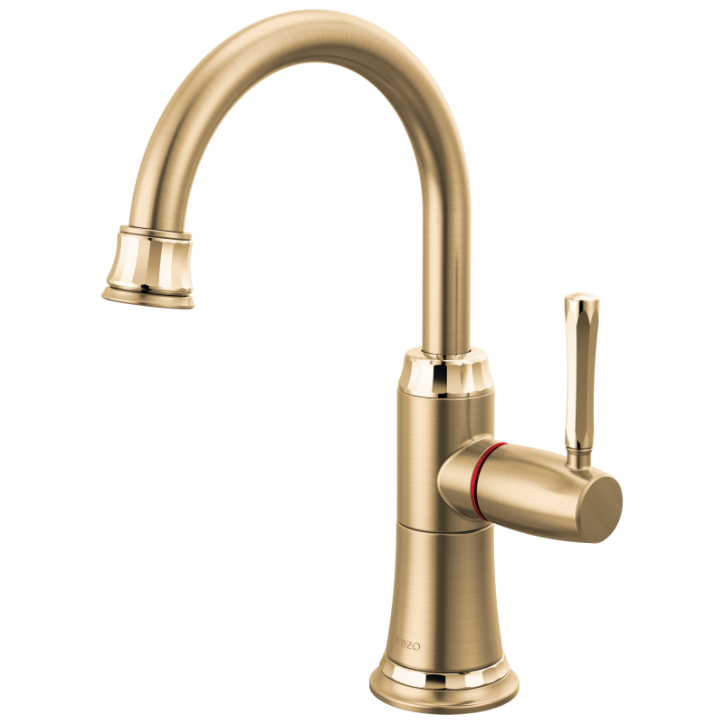 BRIZO Tulham Instant Hot Faucet — Luxe Gold / Polished Gold