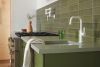 BRIZO Odin Beverage Faucet with Square Spout — Matte White