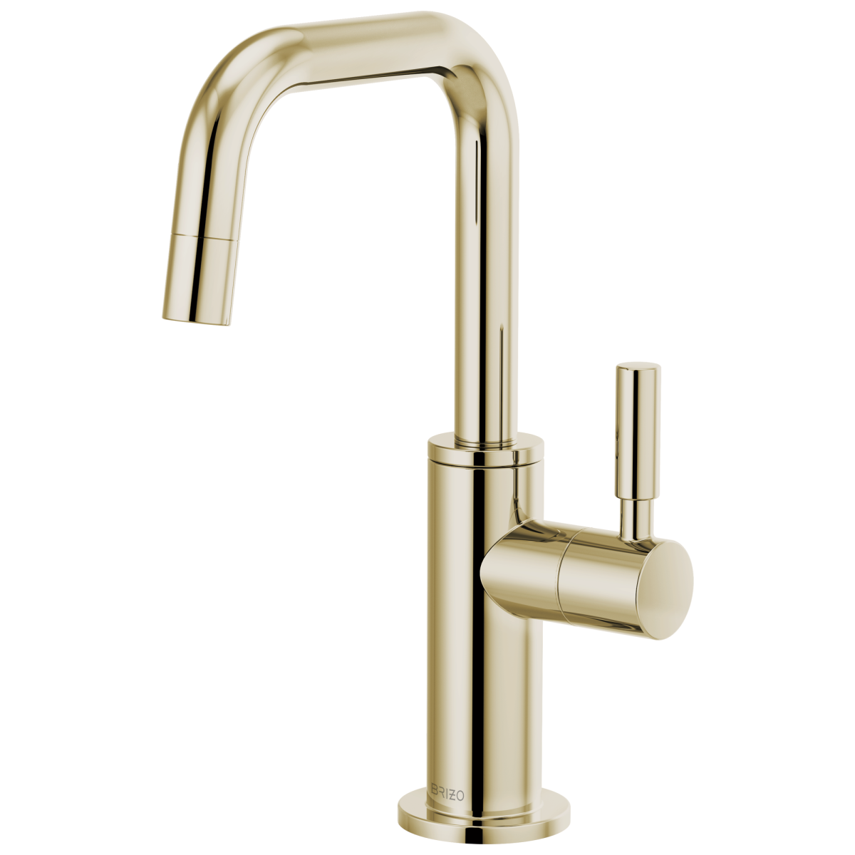 BRIZO Odin Beverage Faucet with Square Spout — Polished Nickel