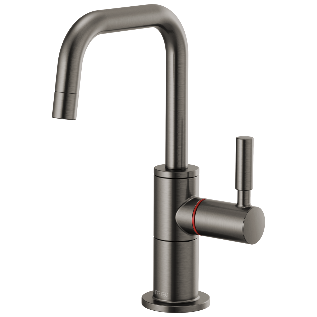 BRIZO Odin Instant Hot Faucet with Square Spout — Luxe Steel