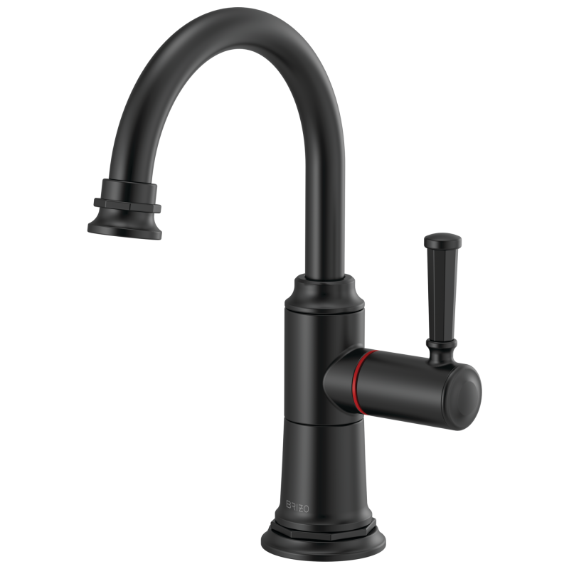 BRIZO Rook Instant Hot Faucet — Matte Black