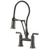 BRIZO Rook Articulating Bridge Faucet — Luxe Steel
