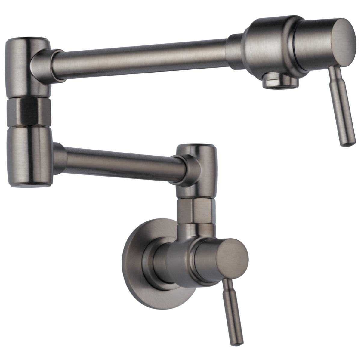BRIZO European Wall Mount Pot Filler Faucet — Luxe Steel