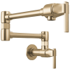 BRIZO Frank Lloyd Wright Wall Mount Pot Filler — Luxe Gold