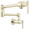 BRIZO Frank Lloyd Wright Wall Mount Pot Filler — Polished Nickel