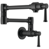 BRIZO Artesso Artesso Wall Mount Pot Filler — Matte Black