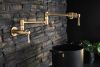 BRIZO Artesso Wall Mount Pot Filler — Luxe Gold