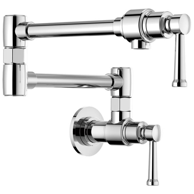 BRIZO Artesso Wall Mount Pot Filler — Chrome