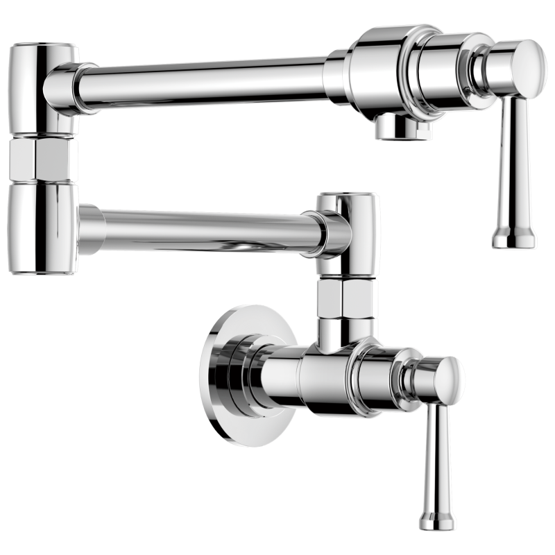 BRIZO Artesso Wall Mount Pot Filler — Chrome
