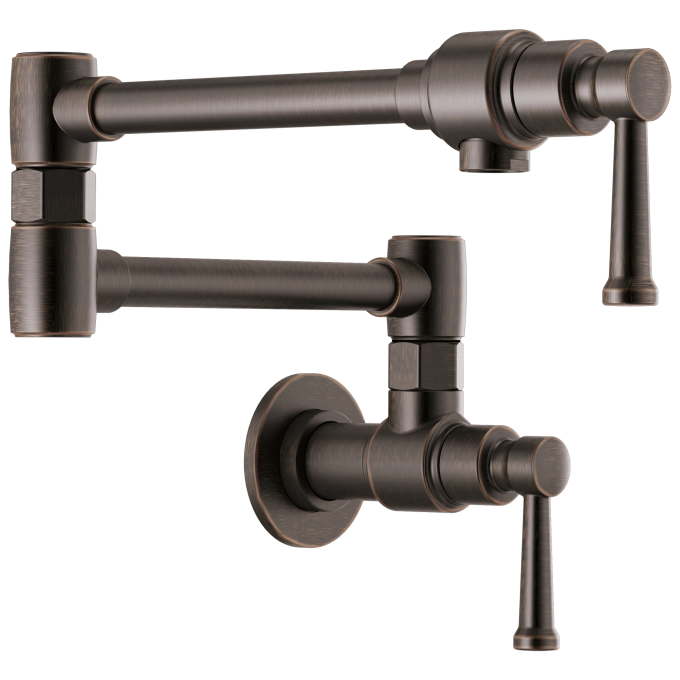 BRIZO Artesso Wall Mount Pot Filler — Venetian Bronze