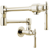BRIZO Tulham Wall Mount Pot Filler — Polished Nickel