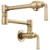 BRIZO Rook Wall Mount Pot Filler — Luxe Gold