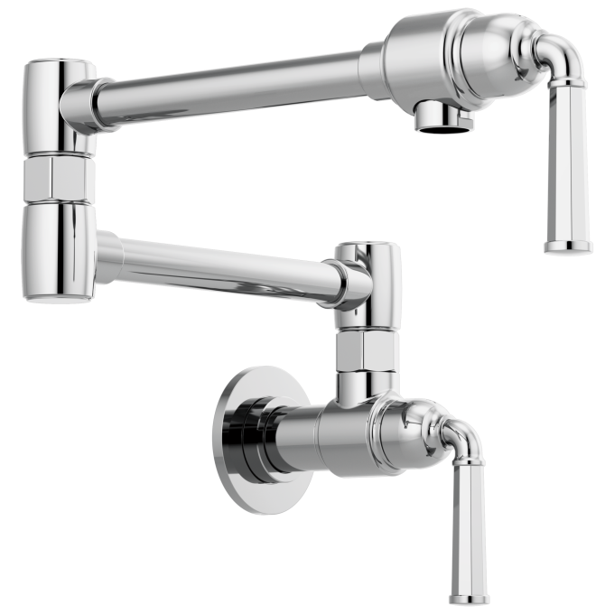 BRIZO Rook Wall Mount Pot Filler — Chrome
