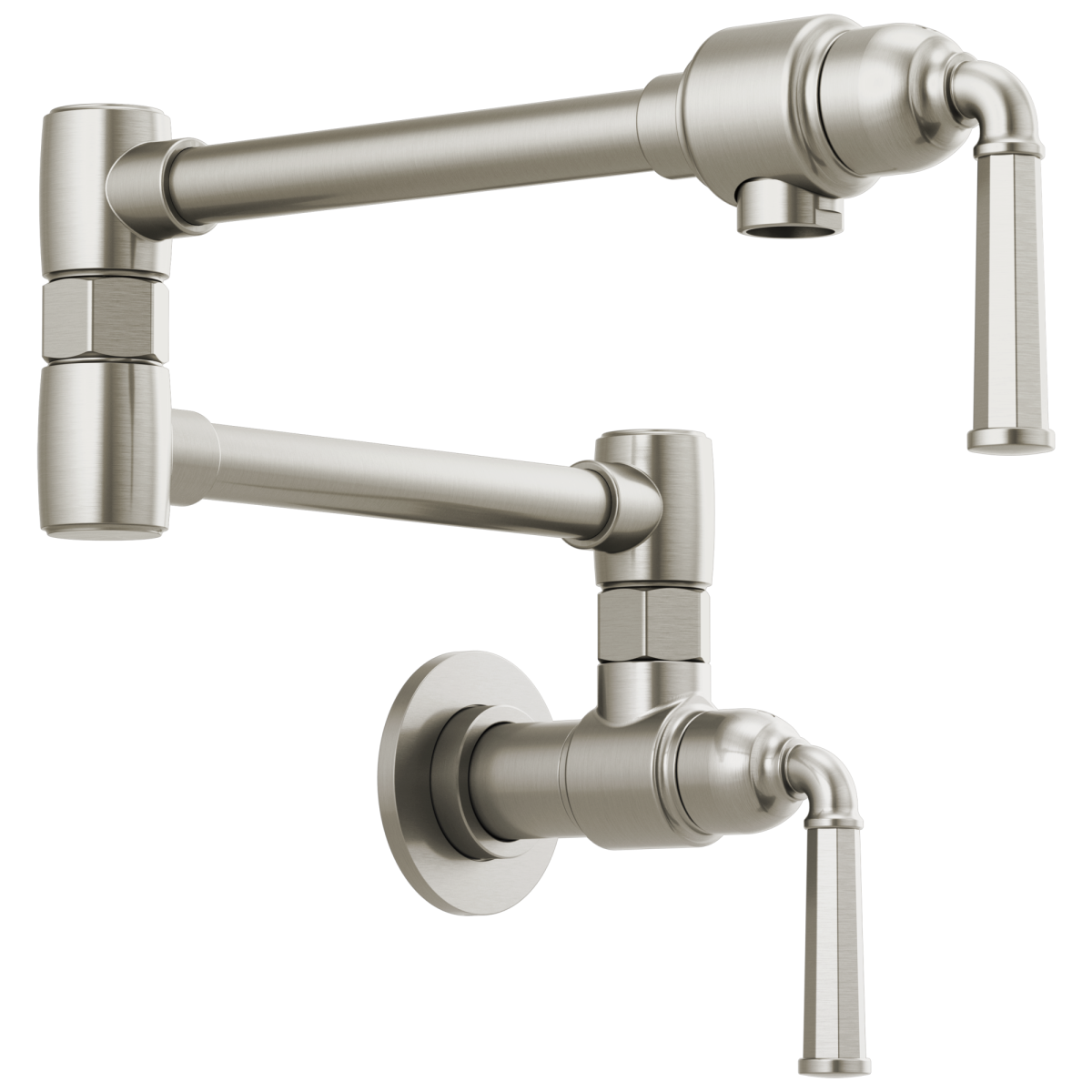 BRIZO Rook Wall Mount Pot Filler — Stainless
