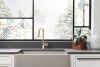 BRIZO Odin Pull-Down Faucet with Square Spout - Less Handle — Polished Nickel