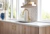 BRIZO Rook Drawer Pull — Luxe Gold