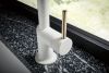 BRIZO Jason Wu for BRIZO Pull-Down Kitchen Faucet with Arc Spout - Less Handle — Matte White