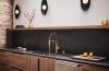 BRIZO Odin Articulating Kitchen Faucet with Finished Hose - Less Handle — Polished Gold