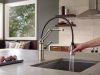 BRIZO Artesso Single Handle Articulating Kitchen Faucet — Stainless