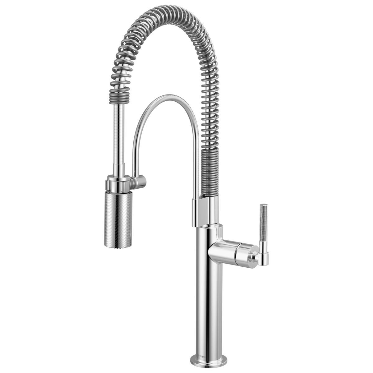 BRIZO Litze Semi-Professional Kitchen Faucet - Knurled Handle — Chrome