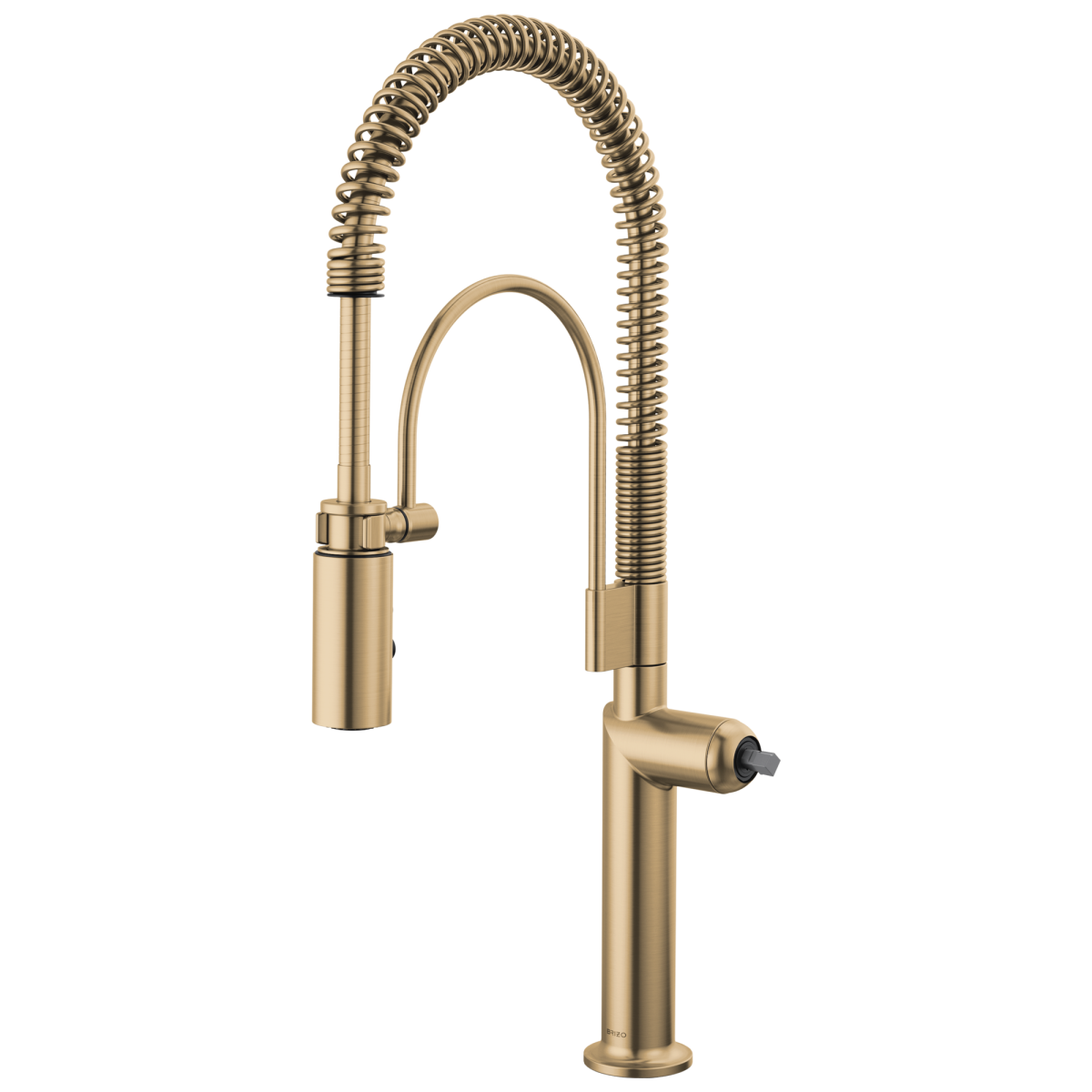 BRIZO Odin Semi-Professional Kitchen Faucet - Less Handle — Luxe Gold