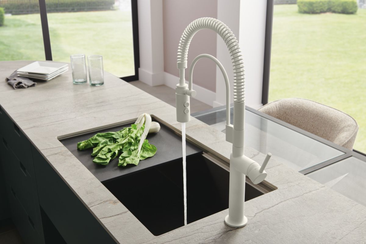 BRIZO Jason Wu for BRIZO Semi-Professional Kitchen Faucet - Less Handle — Matte White