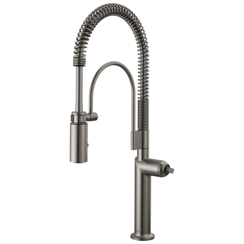 BRIZO Odin Semi-Professional Kitchen Faucet - Less Handle — Luxe Steel
