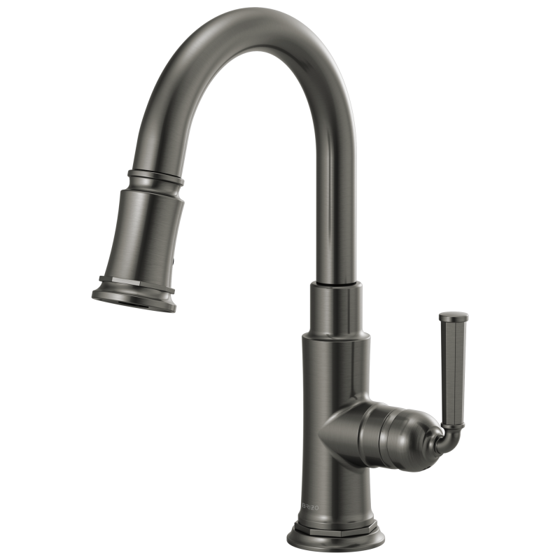 BRIZO Rook Pull-Down Prep Faucet — Luxe Steel