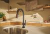 BRIZO Frank Lloyd Wright Pull-Down Kitchen Faucet Arc Lever Handle Kit​ — Brilliance Black Onyx
