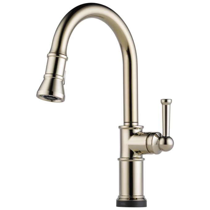 BRIZO Artesso SmartTouch Pull-Down Kitchen Faucet — Polished Nickel