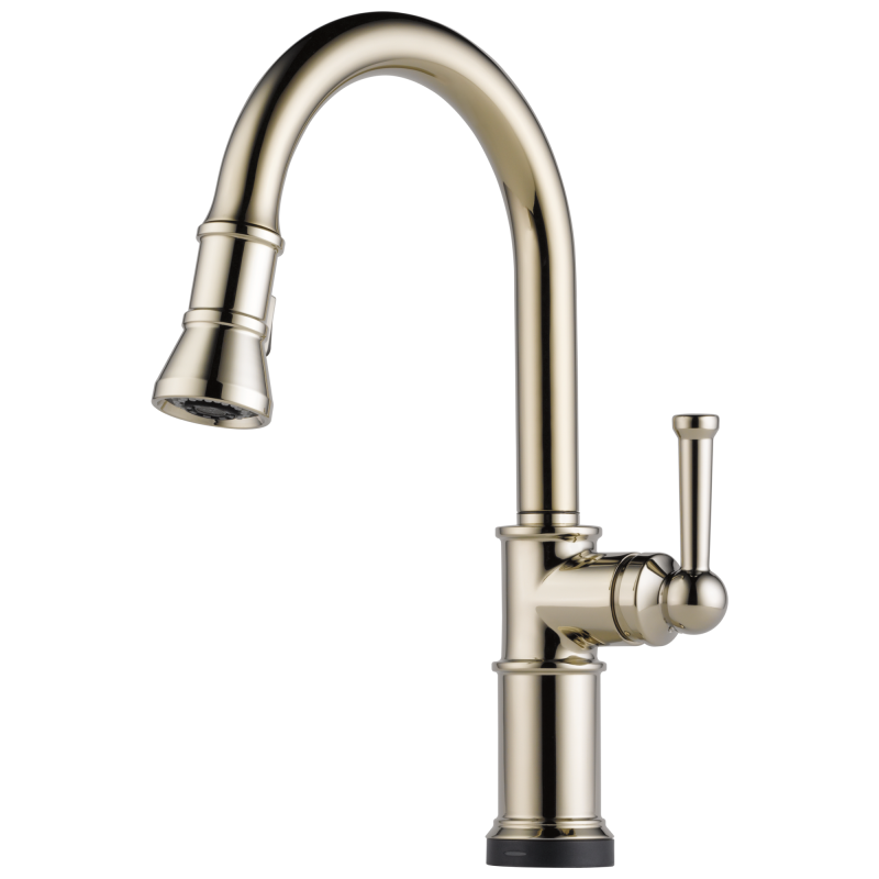 BRIZO Artesso SmartTouch Pull-Down Kitchen Faucet — Polished Nickel