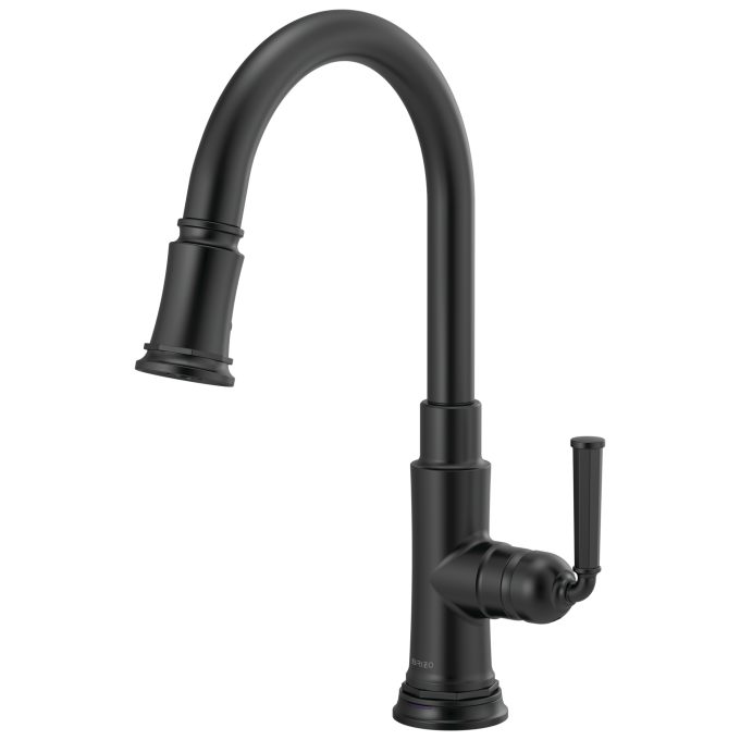 BRIZO Rook SmartTouch Pull-Down Faucet — Matte Black