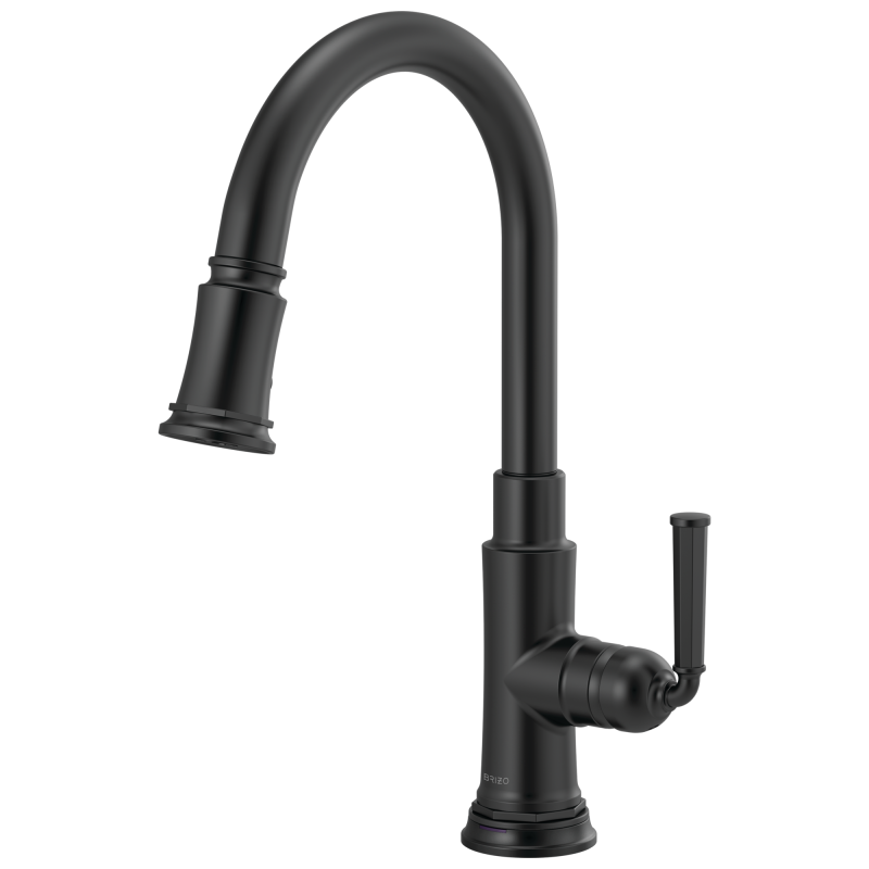 BRIZO Rook SmartTouch Pull-Down Faucet — Matte Black