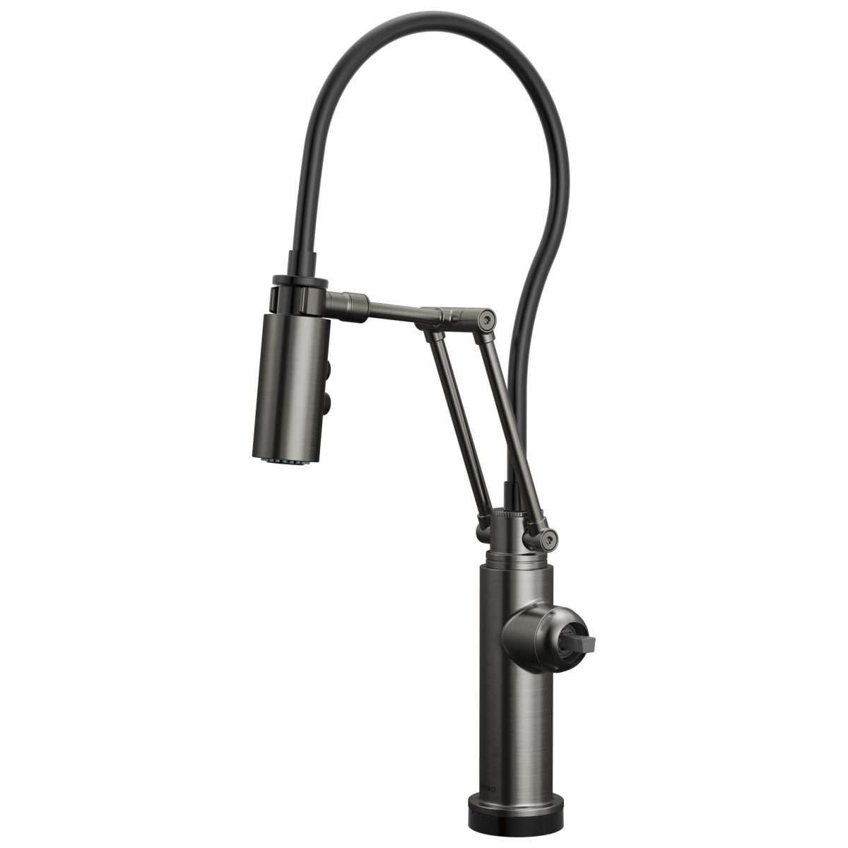 BRIZO Odin SmartTouch Articulating Kitchen Faucet  - Less Handle — Luxe Steel