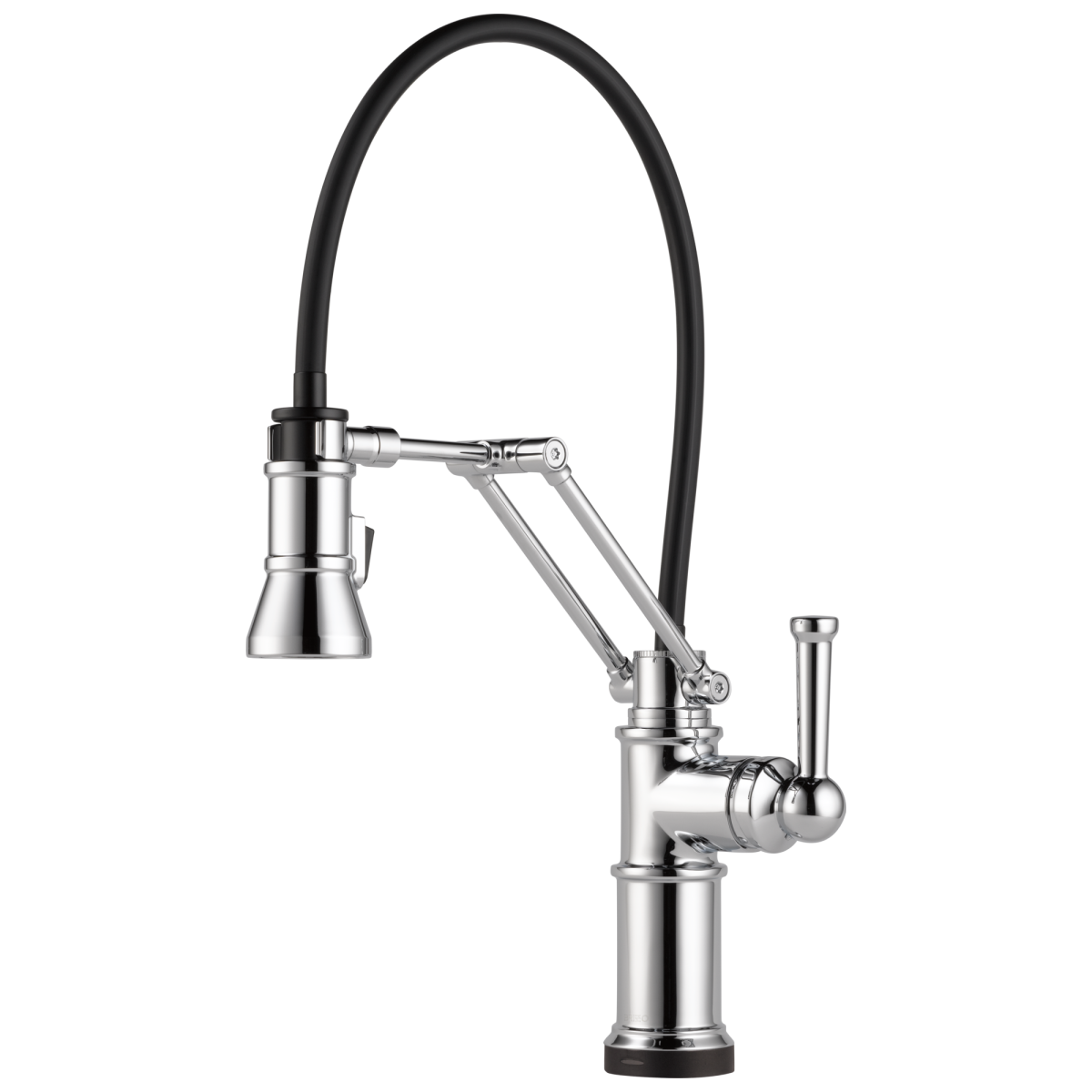 BRIZO Artesso Single Handle Articulating Kitchen Kitchen Faucet with SmartTouch Technology — Chrome