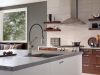 BRIZO Artesso Single Handle Articulating Kitchen Kitchen Faucet with SmartTouch Technology — Stainless