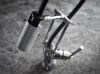 BRIZO Litze SmartTouch Articulating Kitchen Faucet with Knurled Handle — Chrome