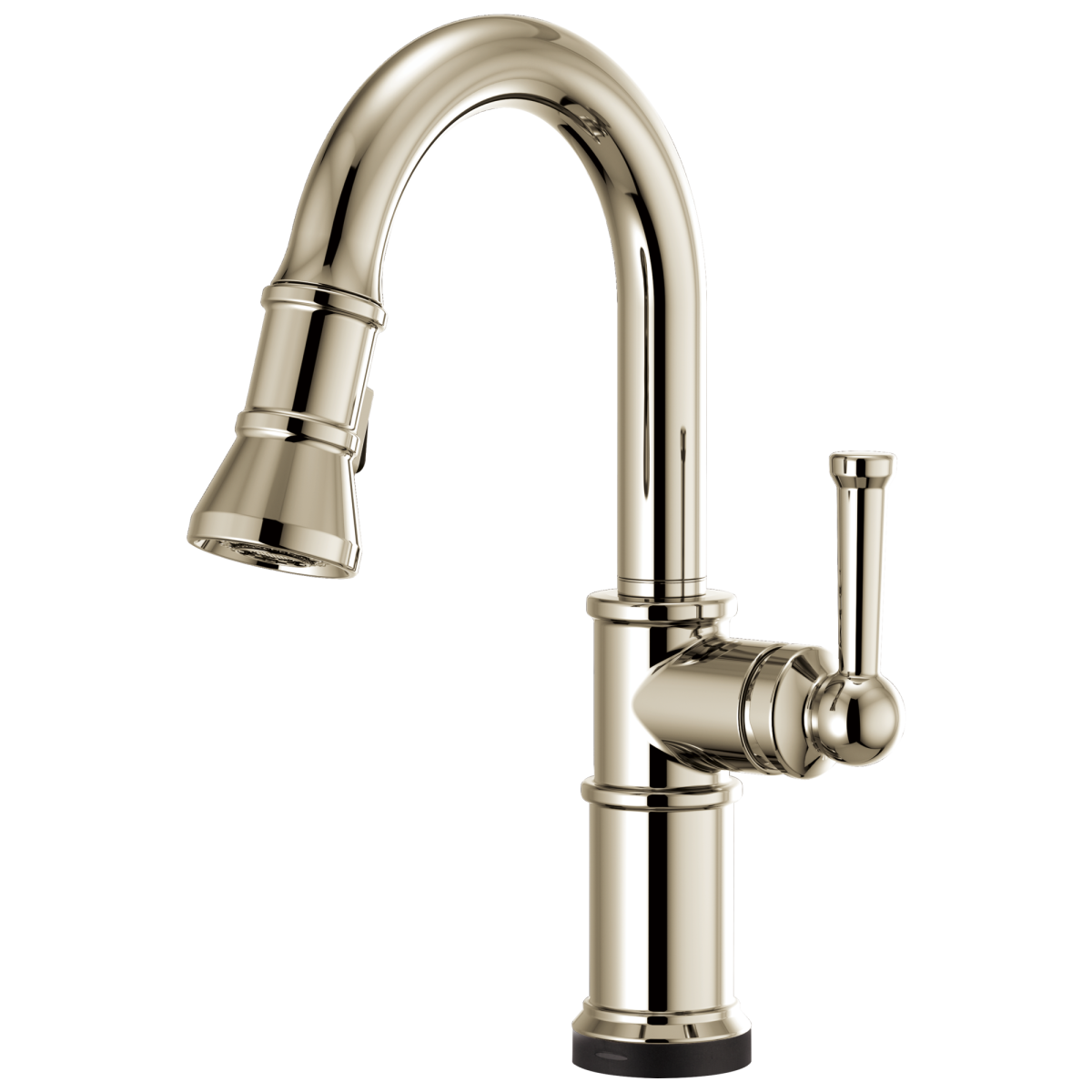 BRIZO Artesso SmartTouch Pull-Down Prep Kitchen Faucet — Polished Nickel